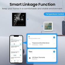 Load image into Gallery viewer, WiFi Thermometer Hygrometer: Smart Temperature Humidity Monitor with App Notification Alert, Free Data Storage Export, Accurate with Calibration, Backlight, Air Comfort Indicator, Battery Included
