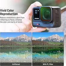 Load image into Gallery viewer, NEEWER ND &amp; CPL Filter Set Compatible with Insta360 Ace Pro, ND16 ND32 ND64 CPL 4 Pack Action Camera Accessories Polarizer Neutral Density Filters with Multi Coated Optical Glass &amp; Slim Aluminum Frame
