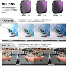 Load image into Gallery viewer, NEEWER ND &amp; CPL Filter Set Compatible with Insta360 Ace Pro, ND16 ND32 ND64 CPL 4 Pack Action Camera Accessories Polarizer Neutral Density Filters with Multi Coated Optical Glass &amp; Slim Aluminum Frame
