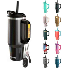 Load image into Gallery viewer, Frost Buddy Thicc Buddy - 40 oz Stainless Steel Vacuum Insulated Tumbler with Lid and Straw for Water - Travel Mug Cupholder Friendly - Gifts for Women Men Him Her (Wonderlust)
