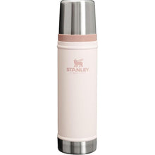 Load image into Gallery viewer, Stanley Classic Legendary Vacuum Bottle 20 oz | Wide Mouth with Leakproof Cup Lid | Keep Drinks Hot or Cold | Packable for Travel | Insulated Stainless Steel Thermos | BPA-Free | Rose Quartz
