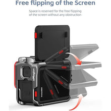 Load image into Gallery viewer, Aluminum Metal Frame Cage Case with Silicone Lens Cap and Screen Protector for Insta360 ACE PRO Camera Accessories Kit
