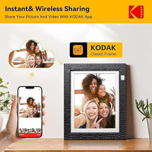 Load image into Gallery viewer, KODAK Digital Photo Frame with WiFi, 9.7 inch 2048x1536 IPS 2K Touch Screen, 32GB Storage, Auto-Rotate Motion Sensor, Share Photos and Videos, Christmas Birthdaty Gifts for Women
