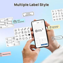 Load image into Gallery viewer, POLONO P31S Label Maker Machine with Tape, Portable Thermal Printer, Portable Bluetooth Label Printer for Organizing Storage Office Home, Sticker Maker Mini Label Maker with Multiple Templates, Blue
