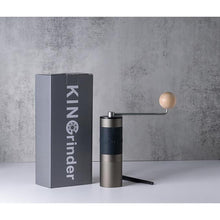 Load image into Gallery viewer, ?Famous KOL Recommended?KINGrinder K1 Manual Hand Coffee Grinder with Straight Handle for French Press, Drip, Espresso with Assembly Consistency Stainless Steel Conical Burr Mill, 25g Capacity
