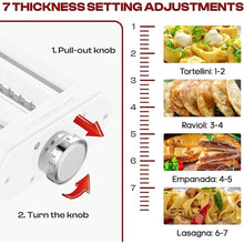 Load image into Gallery viewer, Pasta Attachment for KitchenAid Stand Mixer, 3 in 1 Set Pasta Maker KitchenAid Attachment Includes Spaghetti Cutter, Pasta Sheet Roller and Fettuccine Cutter, Attachment for Kitchenaid Mixers
