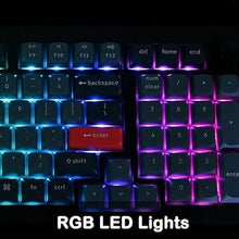 Load image into Gallery viewer, Keychron V5 Max Custom Wirless Mechanical Keyboard, 2.4 GHz/Bluetooth/Wired 3-Mode 100 Keys RGB Backlight QMK/VIA Programmable Macro, Hot-Swap Gateron Jupiter Brown Switch PBT Keycaps for Mac Windows
