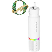 Load image into Gallery viewer, Smart Water Bottle with Premium Bluetooth Speaker, Portable Charger, LED Light, Stainless Steel, Mix &amp; Match Colors, 20oz - Oprah's Favorite Things 2024
