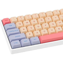 Load image into Gallery viewer, Marshmallow Keycaps PBT Dye-Sublimation XDA Profile English Custom Keycaps 60 Percent ANSI US Layout for 61 64 68 87 104 108 Mechanical Keyboard(Marshmallow)

