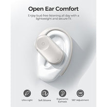 Load image into Gallery viewer, Open Ear Headphones, Bluetooth 5.3 Wireless Earbuds with Earhooks, 120° Rotation Angle Adjustment, 36 Hours Playtime, 1.5 Hours Fast Charging, Sweat Resistant, Sport Earphones for Workout White
