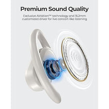 Load image into Gallery viewer, Open Ear Headphones, Bluetooth 5.3 Wireless Earbuds with Earhooks, 120° Rotation Angle Adjustment, 36 Hours Playtime, 1.5 Hours Fast Charging, Sweat Resistant, Sport Earphones for Workout White
