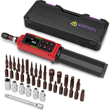 Load image into Gallery viewer, Digital Torque Screwdriver, 0.4-26.6in-lbs/0.045-3Nm, Torque Screwdriver Electrician with ±1% Accuracy, Vibration, Buzzer, LED Notification, Adjustable Torque Wrench Screwdriver for Bike
