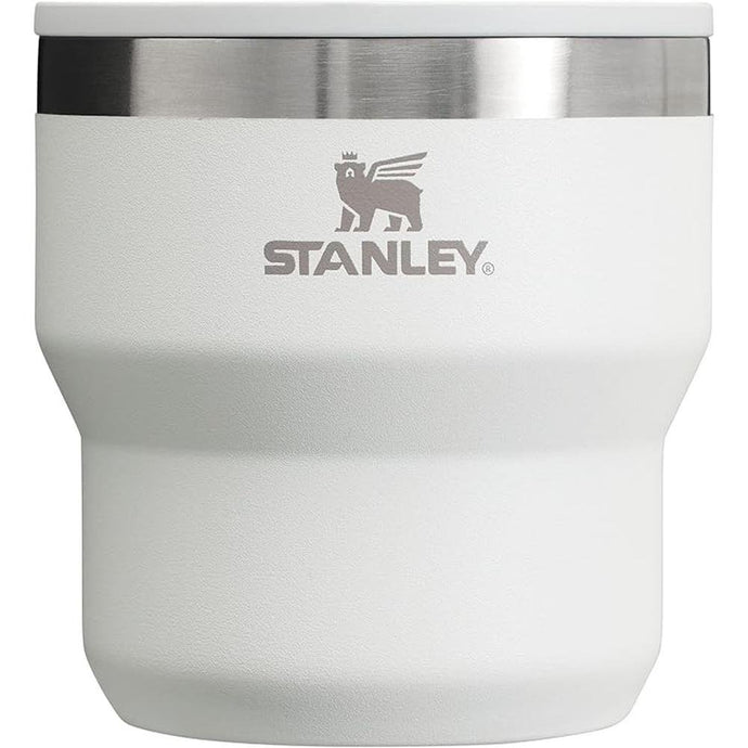 STANLEY Stay-Hot Stacking Camp Cup 10 oz | Press In Drink Through Lid | Cup for Coffee, Tea and Drinks | Insulated Stainless Steel Coffee Mug | BPA-Free