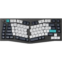 Load image into Gallery viewer, Keychron Q10 Max Alice 75% Layout Custom Wireless Mechanical Keyboard with Knob, QMK/VIA Programmable 2.4 GHz/Bluetooth/Wired RGB Backlit Aluminum Ergonomic for Mac Windows, Gateron Brown Switch

