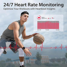 Load image into Gallery viewer, Smart Watch for Men, Running Watches for Men, Fitness Activity Tracker Watch, Dail Call 150+ Sport Modes Step Calorie Counter Pedometer Heart Rate Sleep Tracker, 1.4&quot; Black Round
