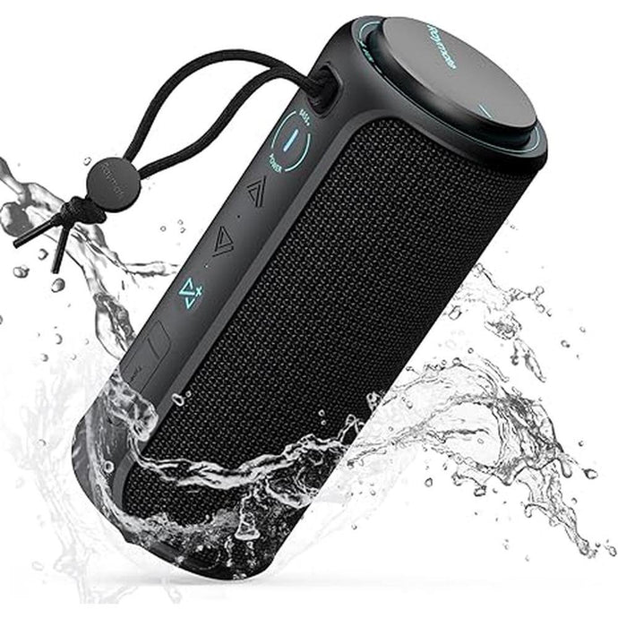 Raymate Portable Bluetooth Speaker with IPX7 Waterproof, 30W HD Sound, Bluetooth 5.3 TWS Pairing up to 100Ft Wireless Range, 15H Playtime Small Shower Speakers for Home Party Outdoor Beach Music Gift