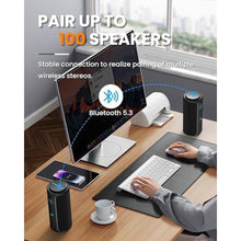 Load image into Gallery viewer, Raymate Portable Bluetooth Speaker with IPX7 Waterproof, 30W HD Sound, Bluetooth 5.3 TWS Pairing up to 100Ft Wireless Range, 15H Playtime Small Shower Speakers for Home Party Outdoor Beach Music Gift
