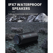 Load image into Gallery viewer, Raymate Portable Bluetooth Speaker with IPX7 Waterproof, 30W HD Sound, Bluetooth 5.3 TWS Pairing up to 100Ft Wireless Range, 15H Playtime Small Shower Speakers for Home Party Outdoor Beach Music Gift
