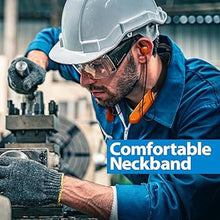 Load image into Gallery viewer, MANHATTAN Bluetooth Wireless Neckband Headphones — Work Earbud Earphones with 15H Playtime, Noise-Isolating, IPX4 Water Resistant, Built-in Mic – for Work, Music, Calls – 3 Yr Mfg Warranty -179829
