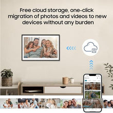 Load image into Gallery viewer, Digital Picture Frame Powered by Nixplay 10.1&quot;, Share Photos/Videos via Nixplay App or Email, WiFi Digital Photo Frame with Easy Setup, Support Alexa, Free Cloud Storage, Auto Rotate, Gifts for Mom
