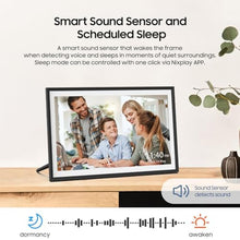 Load image into Gallery viewer, Digital Picture Frame Powered by Nixplay 10.1&quot;, Share Photos/Videos via Nixplay App or Email, WiFi Digital Photo Frame with Easy Setup, Support Alexa, Free Cloud Storage, Auto Rotate, Gifts for Mom
