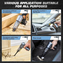 Load image into Gallery viewer, Car Vacuum Cleaner-Wireless Handheld Car Vacuums with Best Suction,Brushless Motor 12000PA High Power,3 in 1 Mini Portable Vacuum Cleaner Cordless
