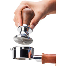 Load image into Gallery viewer, 54mm Tamper Replacement for Breville tamper Adjustable Depth The espresso tamper made of Stainless Steel and Solid wood it&#39;s a good Coffee Tamper for Home espresso barista(53.3mm)
