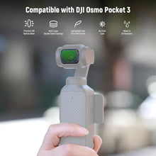 Load image into Gallery viewer, NEEWER Magnetic Black Diffusion 1/4 Effect Filter Compatible with DJI OSMO Pocket 3, Dreamy Cinematic Mist Lens Filter Ultra Slim Frame &amp; Multi Coated HD Optical Glass, 2 LCD Touch Screen Protectors
