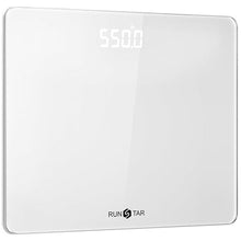 Load image into Gallery viewer, 550lb Scale for Body Weight with Ultra-Wide Platform and Large LED Bezel-Less Display, Accurate High Precision Digital Bathroom Scale with Extra-High Capacity
