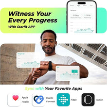 Load image into Gallery viewer, Runstar Smart Scale FSA or HSA Eligible, 8 Electrodes Digital Bathroom Scale for Body Weight and Fat, BMI, Muscle Mass 28 Body Composition Measurement, with Full-Color TFT LCD on Retractable Handle
