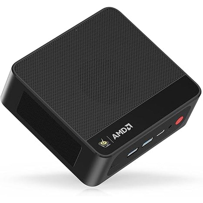 Beelink SER5 MAX Mini PC, Ryzen 7 6800U (up to 4.7GHz) Mini Computer, 24GB RAM & 500GB PCle4.0 SSD, AMD Radeon 680M, Wi-Fi 6, BT5.2, 1000M LAN, Supports 4K Triple Displays via HDMI, DP, USB-C