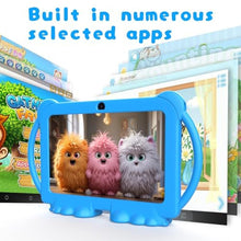 Load image into Gallery viewer, Kids Tablet 7 inch for Boys Girls Android Tablets for Kids, 4GB RAM 32GB ROM Toddler Tablet, WIFI Bluetooth, Safety Eye IPS Screen, Parental Control, Dual Camera Shockproof Case for Educational Games

