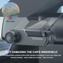 Load image into Gallery viewer, 8PCS Windshield Electrostatic Film for Dash Cam, Premium Adhesive Reflective Static Window Stickers, Clear Static Cling Films for Mounting DashCam, Scratch-Proof &amp; Residue-Free Car Shield Decal
