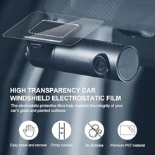 Load image into Gallery viewer, 8PCS Windshield Electrostatic Film for Dash Cam, Premium Adhesive Reflective Static Window Stickers, Clear Static Cling Films for Mounting DashCam, Scratch-Proof &amp; Residue-Free Car Shield Decal
