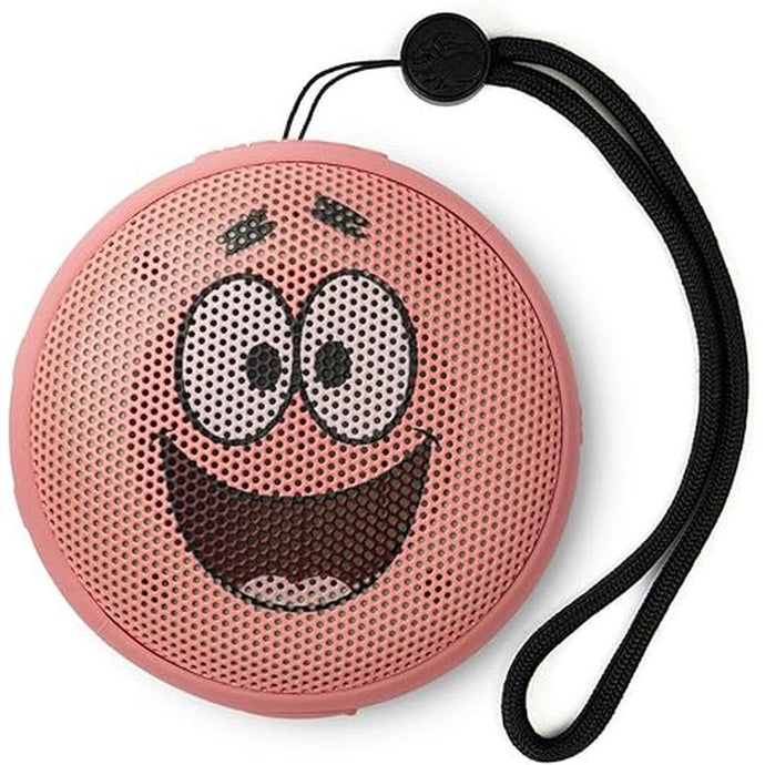Speaqua Cruiser Patrick from Spongebob, Waterproof Bluetooth Speaker, Small Portable Bluetooth Speaker, Beach Accessory, Portable Outdoor Speaker
