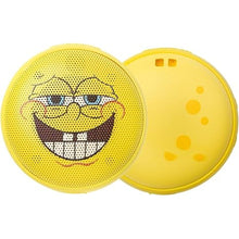 Load image into Gallery viewer, Speaqua SpongeBob Grin, Waterproof Bluetooth Speaker, Dual Speaker Pairing, Portable Outdoor Speaker, Yellow
