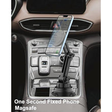 Load image into Gallery viewer, for Magsafe Car Mount Phone Holder - [2-Pack Strong Magnets] Cup Holder Vent Universal Magnetic Car Phone Holders for Your Car, for iPhone Air 17 Pro Max 16 15 14 13 12 11, S25, 4.7 to 7" Smartphones
