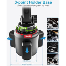 Load image into Gallery viewer, for Magsafe Car Mount Phone Holder - [2-Pack Strong Magnets] Cup Holder Vent Universal Magnetic Car Phone Holders for Your Car, for iPhone Air 17 Pro Max 16 15 14 13 12 11, S25, 4.7 to 7" Smartphones
