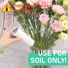Load image into Gallery viewer, Digital Soil pH Meter, Industrial Grade Soil pH Tester with Calibration-Free LCD Display, High Accuracy Soil pH Pen, Soil pH Monitor for Garden, Lawn, Plant (White)
