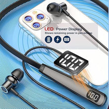 Load image into Gallery viewer, Bluetooth Headphones,Upgrade Bluetooth 5.3 Wireless Neckband Earbuds Waterproof in-Ear Earphones with Mic,HiFi Stereo Deep Bass Headset 100 Hours Playtime with Digital Display for Running Sport Work
