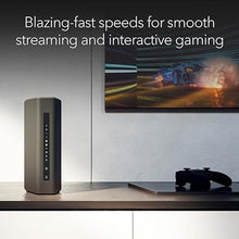 Load image into Gallery viewer, NETGEAR Nighthawk Tri-Band WiFi 7 Router (RS300) - Security Features, BE9300 Wireless Speed (up to 9.3Gbps) - Covers up to 2,500 sq. ft., 100 Devices - 2.5 Gig Internet Port
