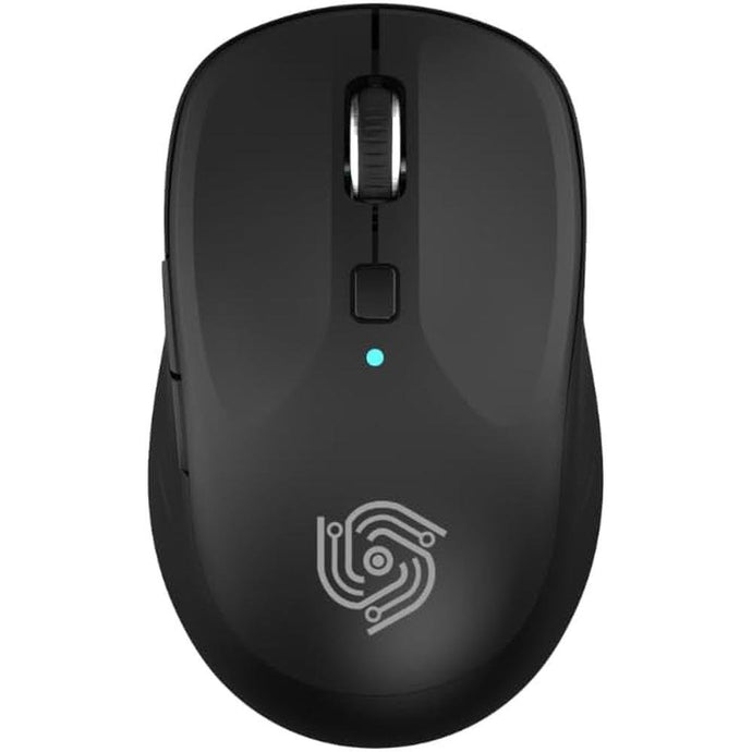 MKE 410 Wireless Computer Mouse- Small Compact Mouse with 2.4G, Adjustable DPI, Lighweight, Battery-Operated (Battery is not Included), Black