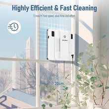 Load image into Gallery viewer, AlfaBot Window Cleaning Robot, Dual Water Spray,Intelligent Path Planning,2800Pa Suction Power, Wet/Dry Cleaning, Edge Detection Technology for High-Rise Window, Glass, Door, Mirror, Marble Wall
