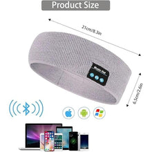 Load image into Gallery viewer, Sleep Headphones Wireless, Bluetooth Sports Headband Headphones with Ultra-Thin HD Stereo Speakers Perfect for Sleeping,Workout,Jogging,Yoga,Insomnia, Air Travel, Meditation
