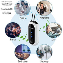 Load image into Gallery viewer, Pro Wearable Air Necklace, Personal Air Necklace Around The Neck, Travel Size Air Necklace
