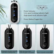 Load image into Gallery viewer, Pro Wearable Air Necklace, Personal Air Necklace Around The Neck, Travel Size Air Necklace
