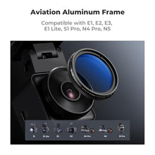 Load image into Gallery viewer, K&amp;F Concept 40mm Ultra-Slim CPL Circular Polarizer Dashcam Filter for E1, E2, E3, E1 Lite, S1 Pro, N4 Pro N5 Dashcam, Reduce Glare and Reflection, Enhance Contrast
