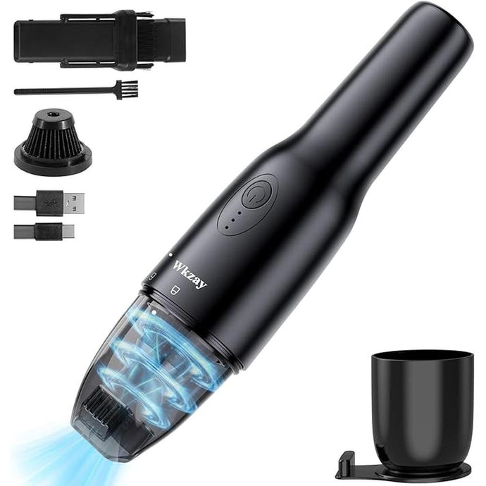 Cordless Handheld Vacuum Cleaner - 16000 Pa Suction and Brushless Motor for Rechargeable Lightweight and Portable Cleaning in Home