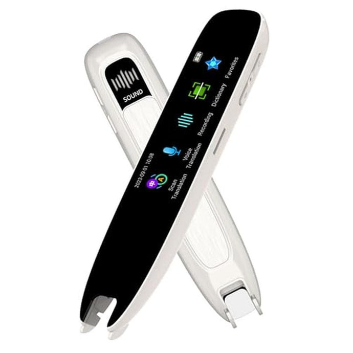 Scan Reader Pen, Smart Digital Reader Pen, Text to Speech Reading Pen for Students, Dyslexia, Voice Language Translator for Travelers & Businessmen, Portable Real-time Translation