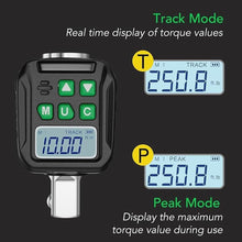 Load image into Gallery viewer, Digital Torque Adapter Set with 3/8" and 1/4" Adapters, Digital Torque Wrench Converter with ±3% Accuracy (1/2-Inch, 1.1-22.1 Ft-lb/1.5-30 Nm)
